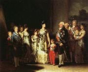 Francisco Goya Portrait of the Family of Charles IV china oil painting reproduction